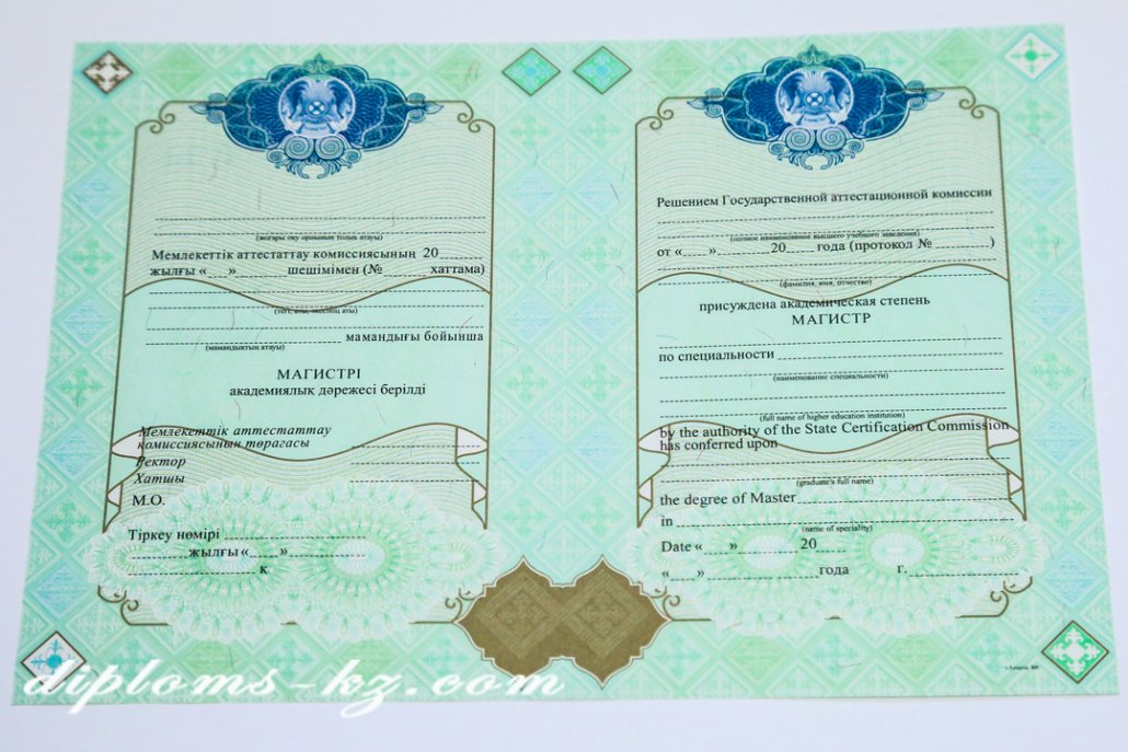 Диплом магистра